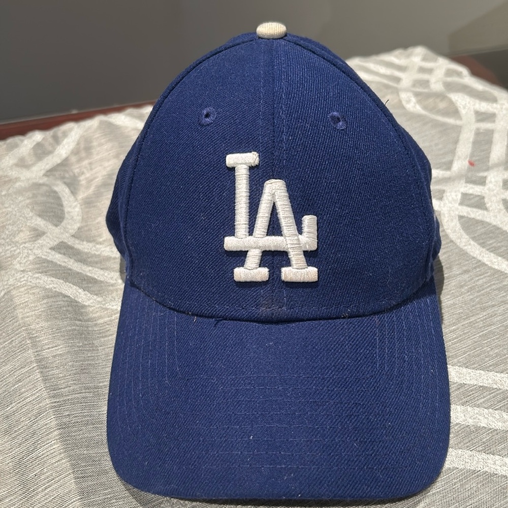 New Era Basic Los Angeles Dodgers hat - SnapBack adjustable unisex preloved Blue